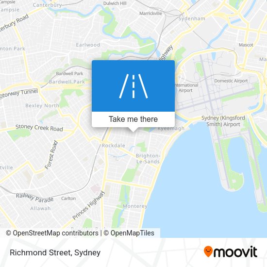 Richmond Street map