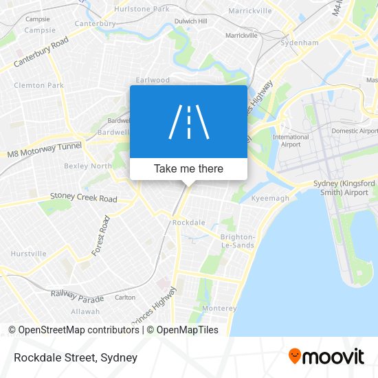 Rockdale Street map