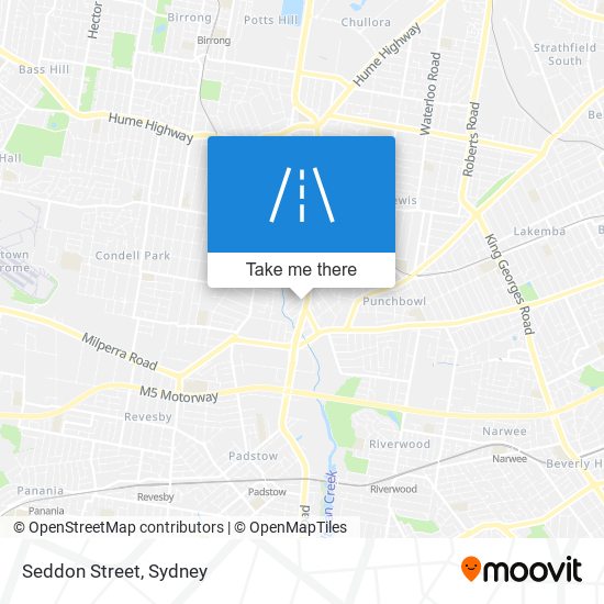 Seddon Street map