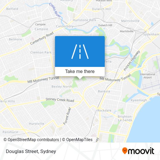 Douglas Street map