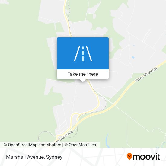 Marshall Avenue map