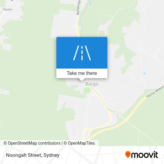 Noongah Street map