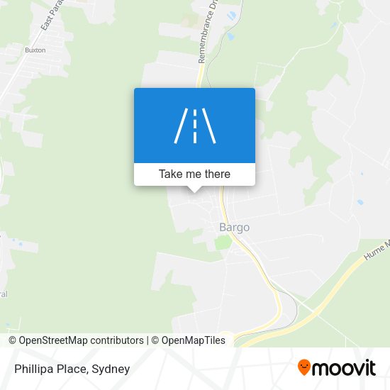 Phillipa Place map