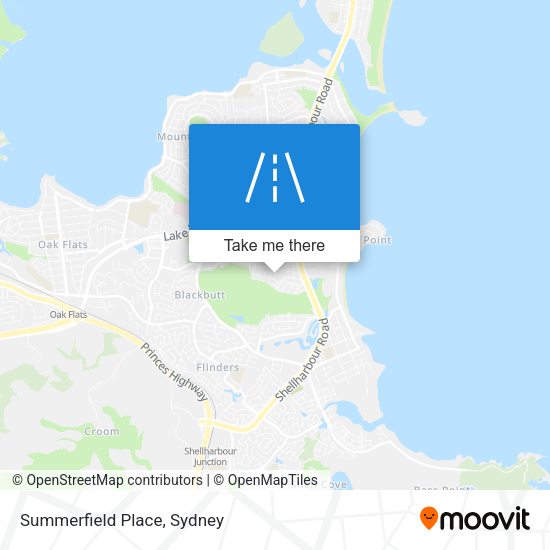 Summerfield Place map