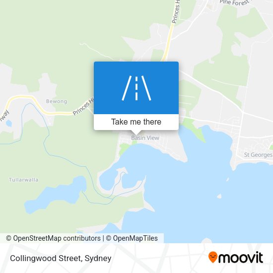 Collingwood Street map