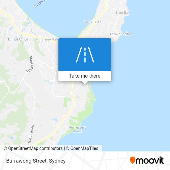 Burrawong Street map