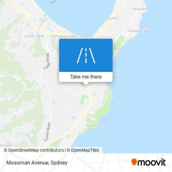 Mossman Avenue map