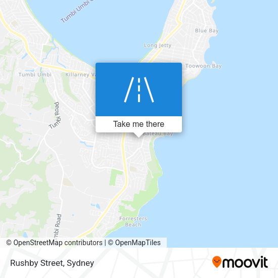 Rushby Street map