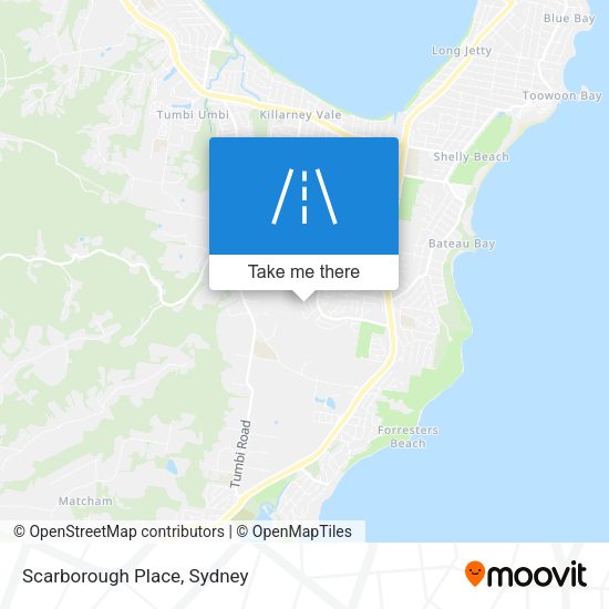 Scarborough Place map