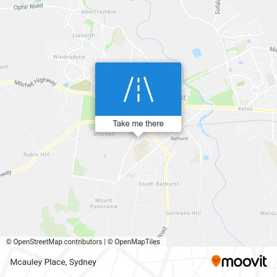 Mcauley Place map