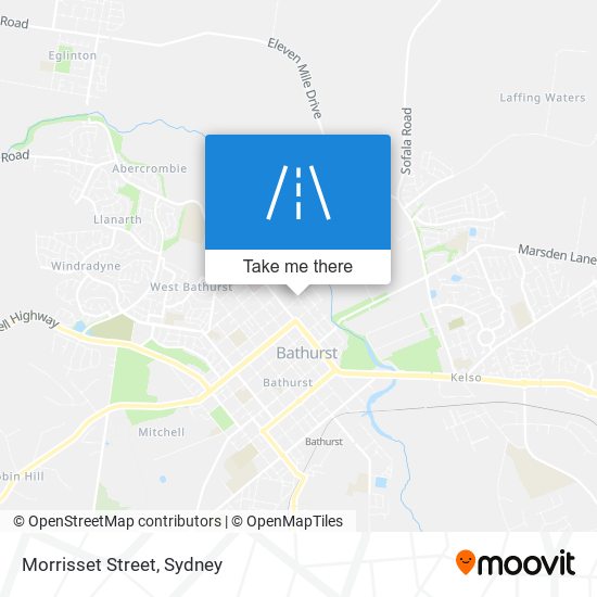 Morrisset Street map