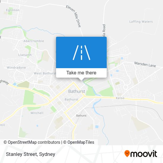 Stanley Street map