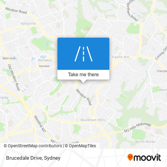 Brucedale Drive map