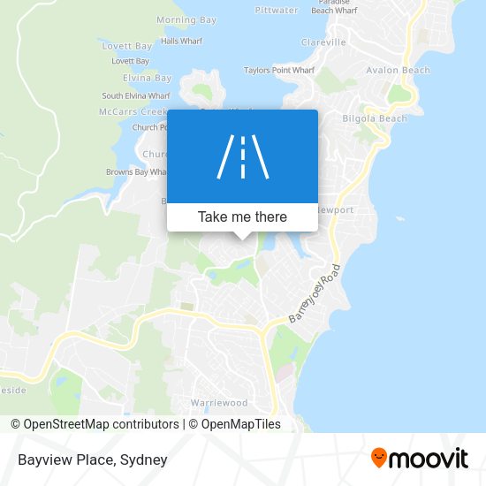 Bayview Place map