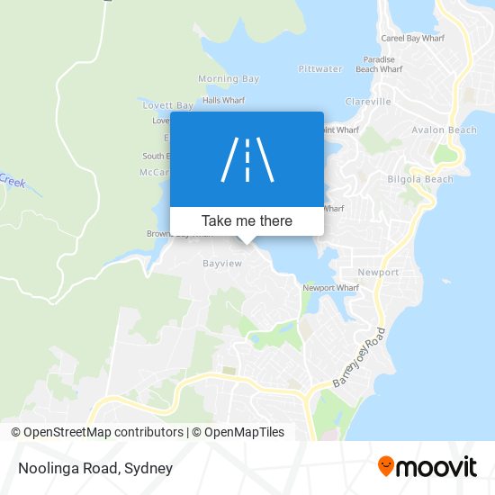 Noolinga Road map