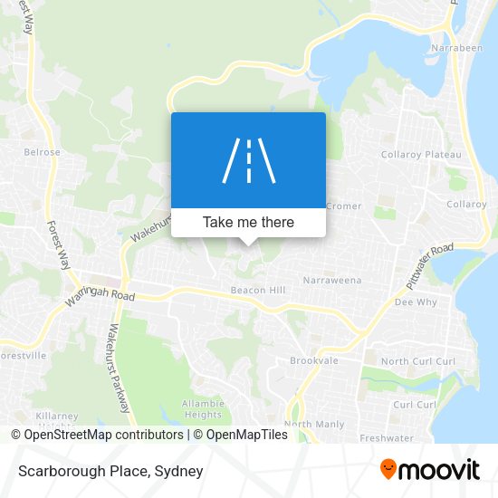 Scarborough Place map