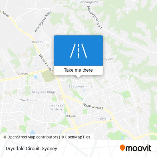 Drysdale Circuit map