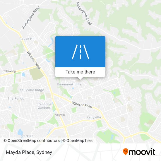 Mapa Mayda Place