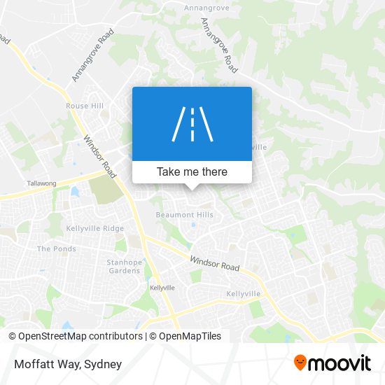 Moffatt Way map