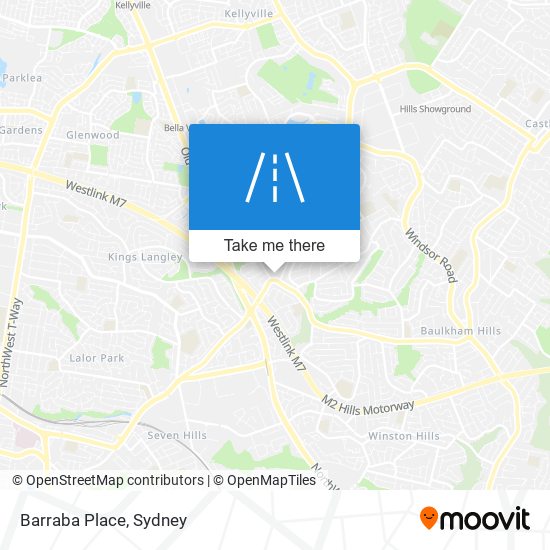 Barraba Place map