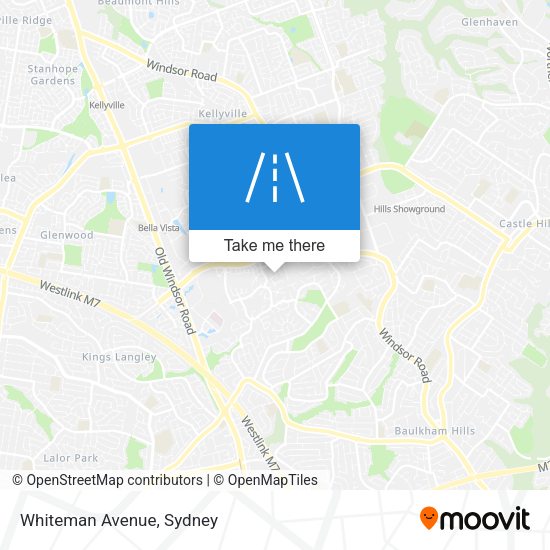 Whiteman Avenue map