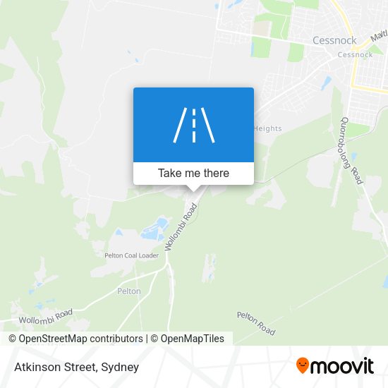 Atkinson Street map