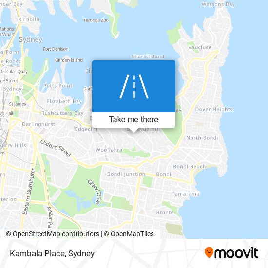 Kambala Place map