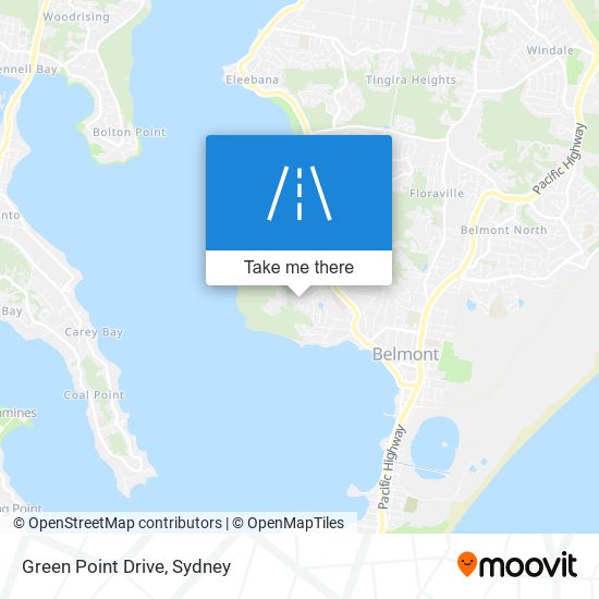 Green Point Drive map