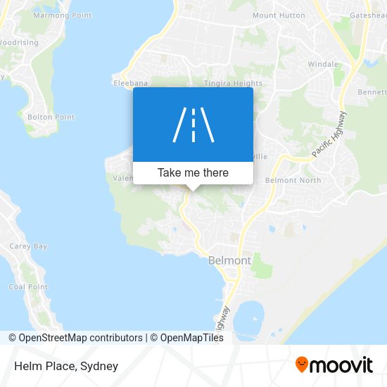 Helm Place map