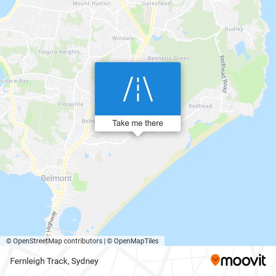 Fernleigh Track map