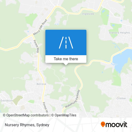 Nursery Rhymes map