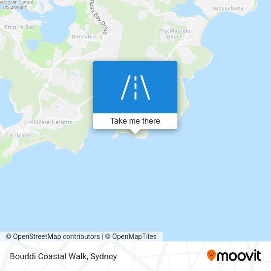 Bouddi Coastal Walk map