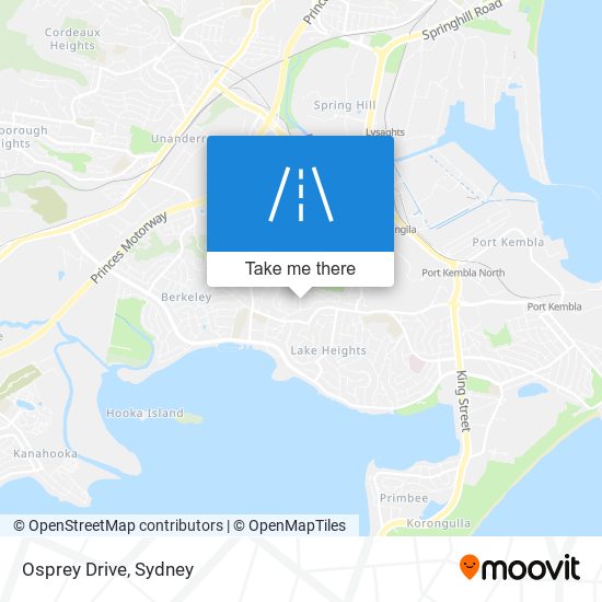 Osprey Drive map