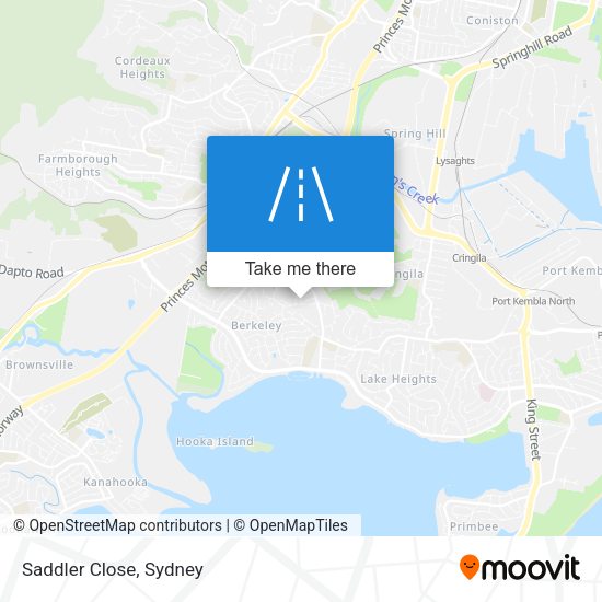 Saddler Close map