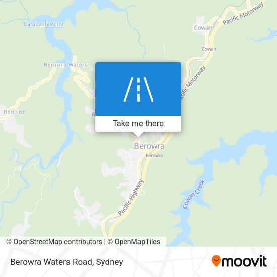 Berowra Waters Road map
