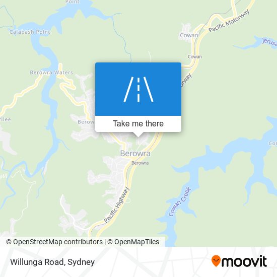 Mapa Willunga Road