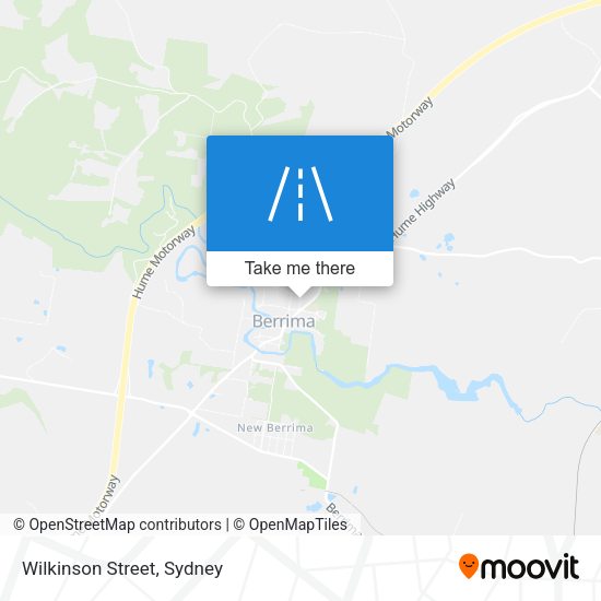 Wilkinson Street map