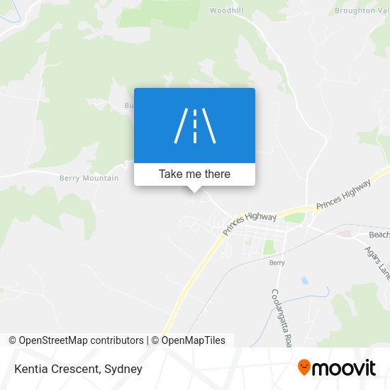Kentia Crescent map