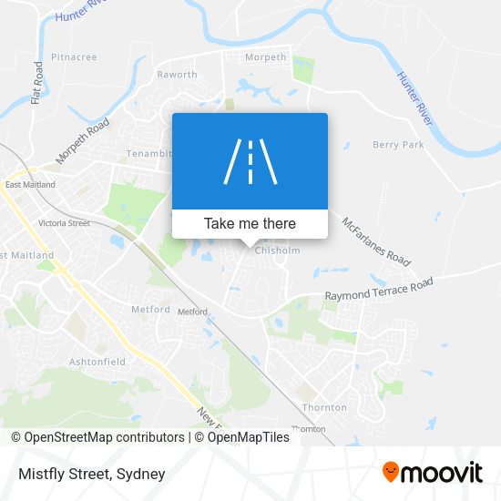 Mistfly Street map