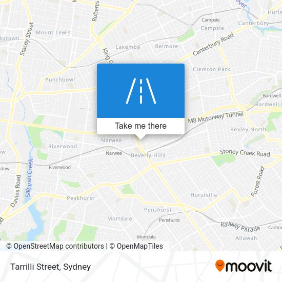 Tarrilli Street map