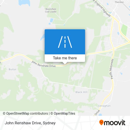 John Renshaw Drive map
