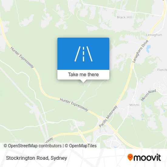 Stockrington Road map