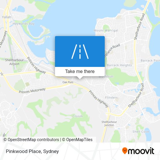 Pinkwood Place map