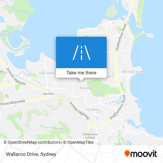 Wallaroo Drive map