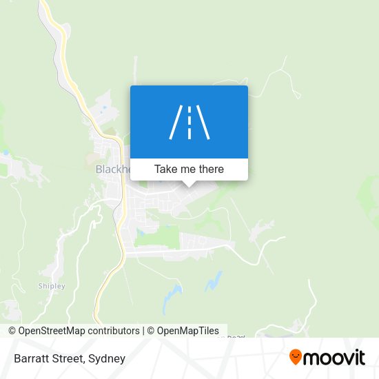 Barratt Street map