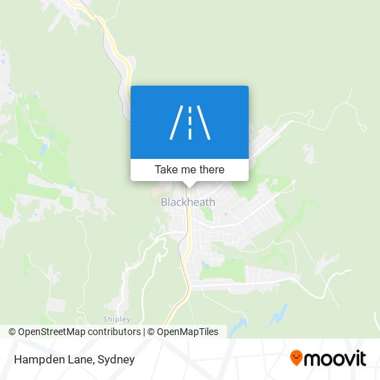 Hampden Lane map