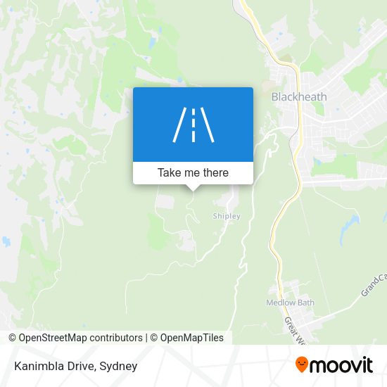 Kanimbla Drive map