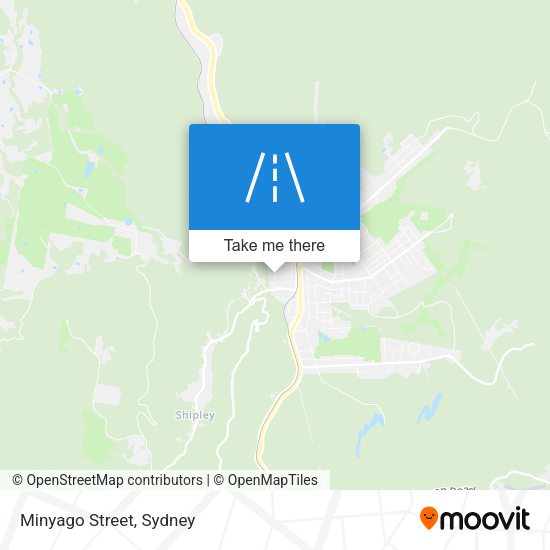 Minyago Street map