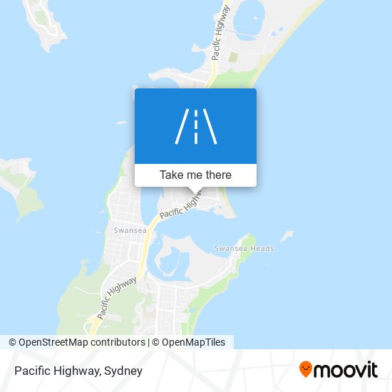 Pacific Highway map