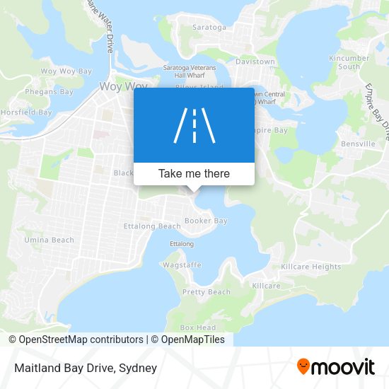 Maitland Bay Drive map